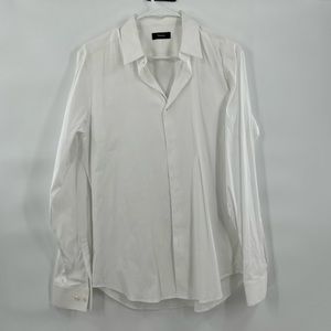 Theory S white shirt long sleeve